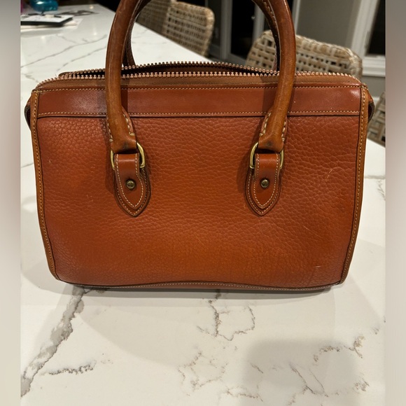 Dooney & Bourke Terracotta Leather Vintage Satchel - Picture 4 of 6